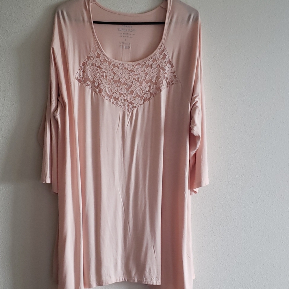 Torrid soft knit blouse